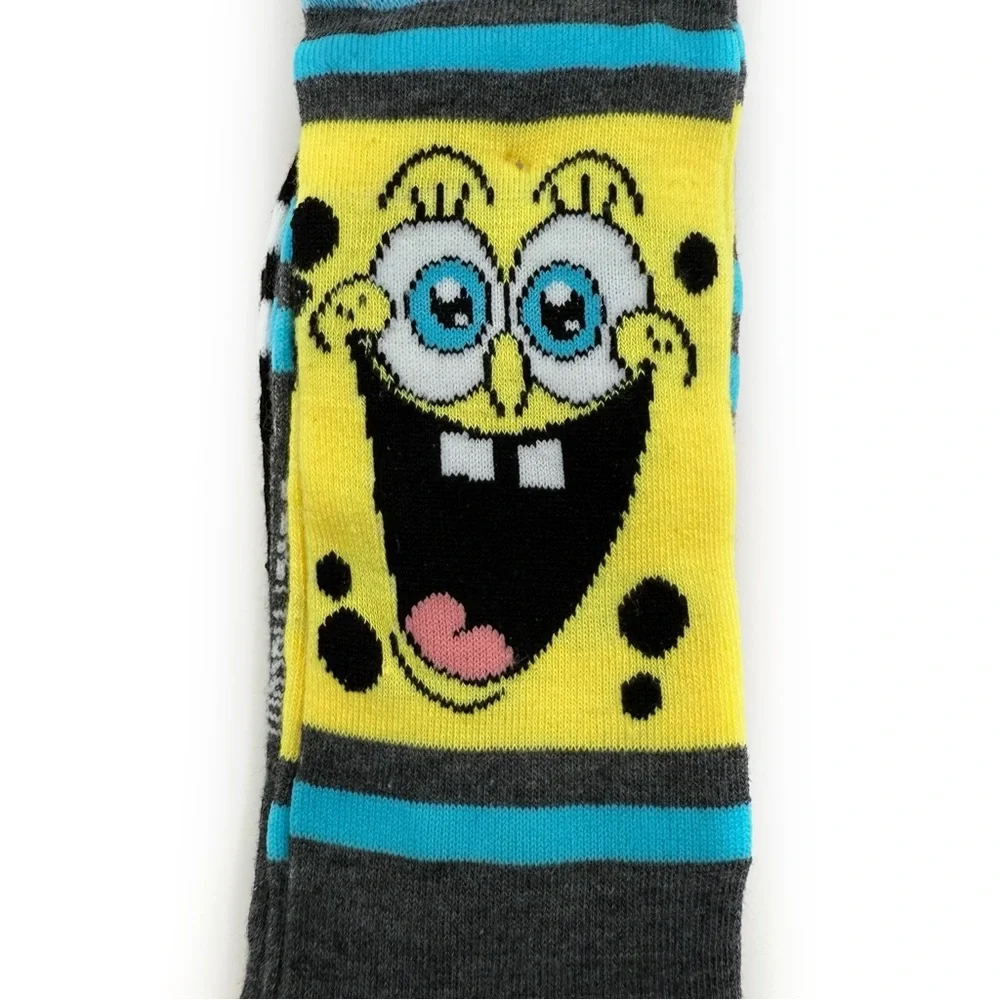 SpongeBob SquarePants Patrick Crew Socks Womens Mens Nickelodeon Y2K Fun Gift